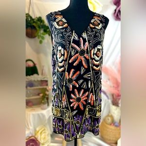 🌟🌼 Free People 🌼🌟 Secret Garden Embellished Shift Dress. Size XS